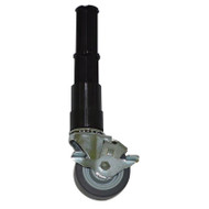 MJM International - Woodtone set of casters for 600 series bed- 3" heavy duty casters ( 4-locking / 2-non locking ) - # WT685