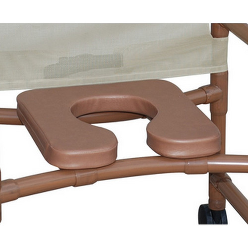 MJM International - Woodtone replacement optional deluxe elongated open front soft seat - # WTR-SSDE