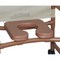 MJM International - Woodtone optional dual usage deluxe elongated open front soft seat with removable center section - # WTSSDD - SSDD comes in woodtone (brown), color shown here on model SSDE.