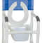 MJM International - E118-3TWB-FS-FLS-BB-18 - Chair Comes With Flip Seat (Commode Pail Not Included)