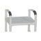 MJM International - E118-3TWB-FS-F-BB-18-DDA - Chair Comes With Flatstockseat (Deluxe Elongated Open Front Seat Not Included)