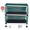 MJM International - Echo 2-shelf utility / linen cart with mesh or solid vinyl cover- shelf size 20" x 32"- 75 lbs per shelf - # E332-2C - Description
