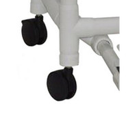 MJM International - Replacement 3" MRI Twin Casters (Set 2-lock/2-non-lock) - # R-3MRI