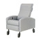 Winco - Vero Care Cliner - Push Back - Fixed Arms - 3" Casters - Shown with 5" casters