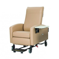 Winco - Vero Care Cliner - Push Back - Fixed Arms - 5" Casters - Footplate