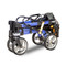 EV Rider - Move-X Rollator Walker - Black RU4131 - Model In Blue Folded