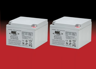 MK Battery - M12260 SLD M - Pair MK Sealed Light Duty AGM Batteries - Pair