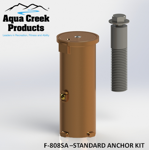 Aqua Creek - Anchor Kit for Standard Concrete Apps F-808SA