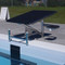 Spectrum Aquatics - Record Breaker Single Post - # 57283 - Stainless steel top covered in a superior non-slip material