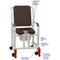 MJM International - Shower Chair 18" - # 118-3-SSDE-CBP-BRN-OF-SQ-PAIL-AT - Description
