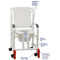 MJM International - Shower Chair 18" - # 118-3-SSDE-CBP-WH-OF-SQ-PAIL-AT - Description