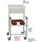 MJM International - Shower Chair 18" - # 118-3TL-SSDE-BG-WH-DM - Description