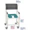 MJM International - Shower Chair 18" - # 118-3TL-SSDE-OB-NJGRY-DM - Description