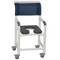 MJM International - Shower Chair 18" - # 118-3TL-SSDE-PI-DKBL-DM