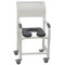 MJM International - Shower Chair 18" - # 118-3TL-SSDE-PI-WH-DM
