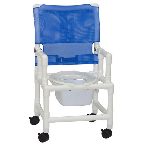 MJM International - Shower Chair 18" - # 118-3TW-DDA-DD-SQ-PAIL