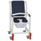 MJM International - Shower Chair 18" - # 118-3TL-SSDE-CBP-AB-SQ-PAIL-LSB-AT - Shown here in admiral blue.