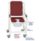 MJM International - Shower Chair 18" - # 118-3TL-SSDE-CBP-SQ-PAIL-BG - Description