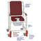 MJM International - Shower Chair 18" - # 118-3TL-SSDE-CBP-BG-SQ-PAIL-AT - Description
