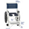 MJM International - Self-Propelled Aquatic/Rehab Chair 18" - # 131-18-24W-AB-DKBL-DM - Description