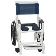 MJM International - Self-Propelled Aquatic/Rehab Chair 18" - # 131-18-24W-AB-DKBL-DM