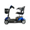 EV Rider - CityCruzer Transportable Mobility Scooter - Blue - Side View