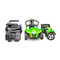 EV Rider - CityCruzer Transportable Mobility Scooter - Silver - Model In Green Disassembled