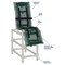 MJM Int. - Small Multi-Pos. Bath Chair - 197-S-LP-29 - Details