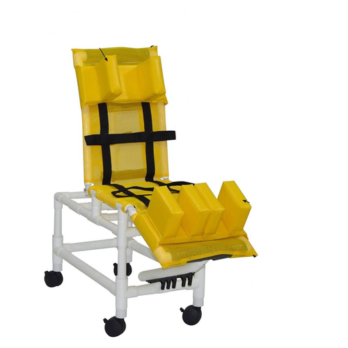 MJM Int. - Small Multi-Pos. Bath Chair - 197-SC-22 - Head Bolster And Leg Extension Support Are Not Included