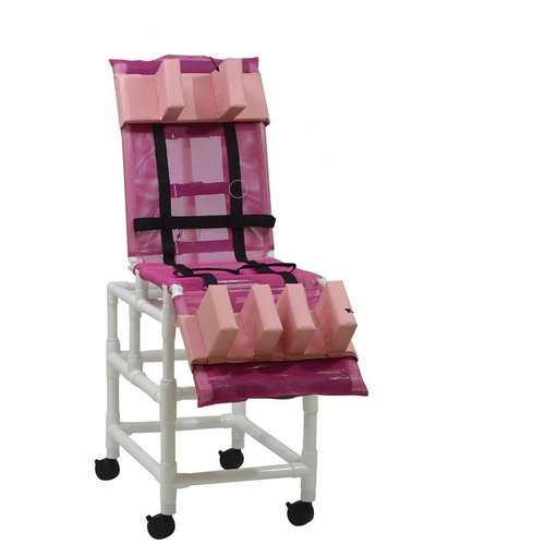 MJM Int. - Large Multi-Pos. Bath Chair - 197-LC-31 - Head Bolster And Leg Extension Support Pad Are Not Included
