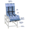 MJM Int. - XL Multi-Pos. Bath Chair - 197-XL-LP-30 - Details - Head Bolster And Leg Extensions Support Pads Are Not Included
