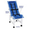 MJM Int. - Rec. Shower Chair/Double Base - 191-XL-B-B - Model Shown Here With One Base Extension And Casters - Model Comes With Two Base Extensions Without Casters