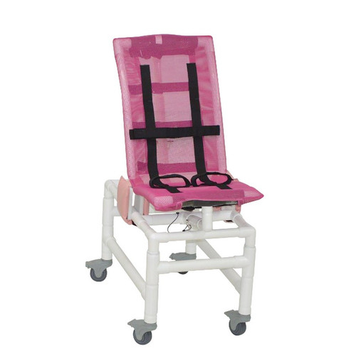 MJM Intl - MED Articulating Bath Chair w/Base Ext. And Total Lock Casters - 191-MC-A-3TL