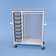 Healthline - Clothing Cart w/8 Pull Out Drawers - GDC488W5