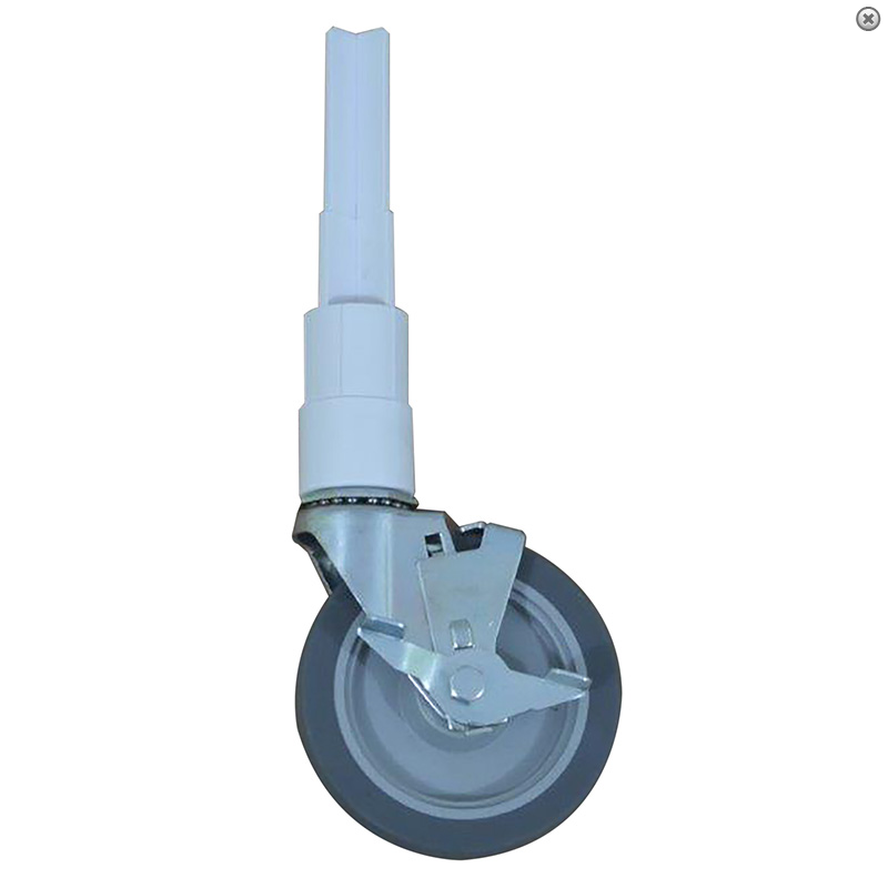 MJM Intl Replacement 5" HD Caster For Adj. Hgt. Shower Chair R5HD