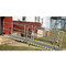Roll-A-Ramp - Modular Ramp System 36" x 5', Straight End Handrail on one Side - M36-5-1 - Handrail Sections