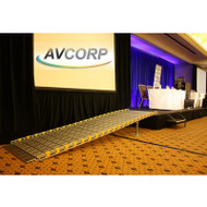 Roll-A-Ramp - Portable Stage Ramp 36" x 8' - No Handrail