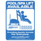 SR Smith - Sign "Lift Available" - For PAL2 # 900-5000