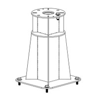 Aqua Creek - Pedestal - Mighty Lift - 18in High - Anchor Kit Not Included - F-MTYPD18