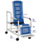MJM Intl - Tilt Shower Chair w/Sling Seat, Buckle Safety Belt, Dual Swing Away Armrests, Footrest, 250 lbs Weight Cap. - 193-TIS-SL - Description