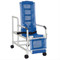 MJM Intl - Tilt Shower Chair w/Sling Seat, Buckle Safety Belt, Dual Swing Away Armrests, Leg Rest, Head Support, 250 lbs Weight Cap. - 193-TIS-LR-SL