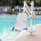 SR Smith - Splash! - Aquatic Pool Lift - 300 lbs Capacity - w/Round Post - ADA Compliant - 300-0000R - Installed