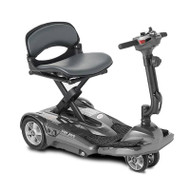 EV Rider - TranSport AF Plus S19AF+ Auto Fold Mobility Scooter - Open Box w/Full Warranty - Metallic Silver