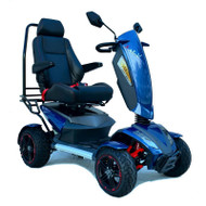 EV Rider - Vita Monster - S12X Electric Mobility Scooter - Open Box w/Full Warranty - Sapphire Blue
