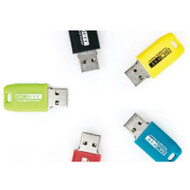 SCIFIT - Fit-Key USB Thumb Drive - Assorted Colors Black | Yellow | Red | Teal | Lime (Min 5)