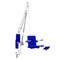 Aqua Creek - Lift - Revolution XL - 500lb Cap, No Anchor - Choose Colors - F-REVXL-C - White/Blue
