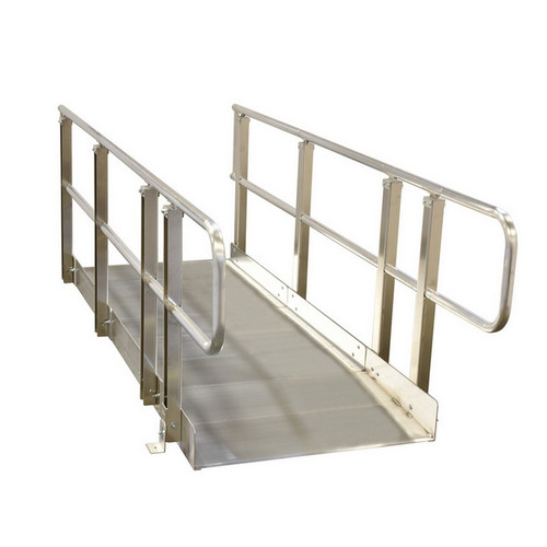 PVI - OnTrac Solid Ramp w/Handrail - L 5' x W 36" - XPS536