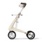 ACRE - Carbon Ultralight - Compact - Rollator - Outdoor & Indoor - Oyster White - 5713504001651 - Forward-facing ergonomic handles that promote good posture.