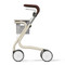 ACRE - Scandinavian Butler - Rollator - Indoor - Oyster White - 5713504002764 - One-hand only operation of handle and brake