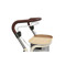 ACRE - Scandinavian Butler - Rollator - Indoor - Oyster White - 5713504002764 - Includes a large tray and basket to transport your things around the house